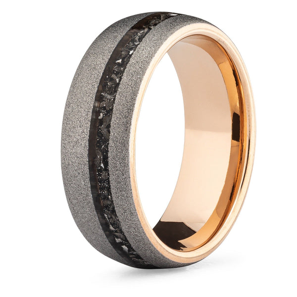 The CEO - Men's Gold Tungsten Wedding Ring