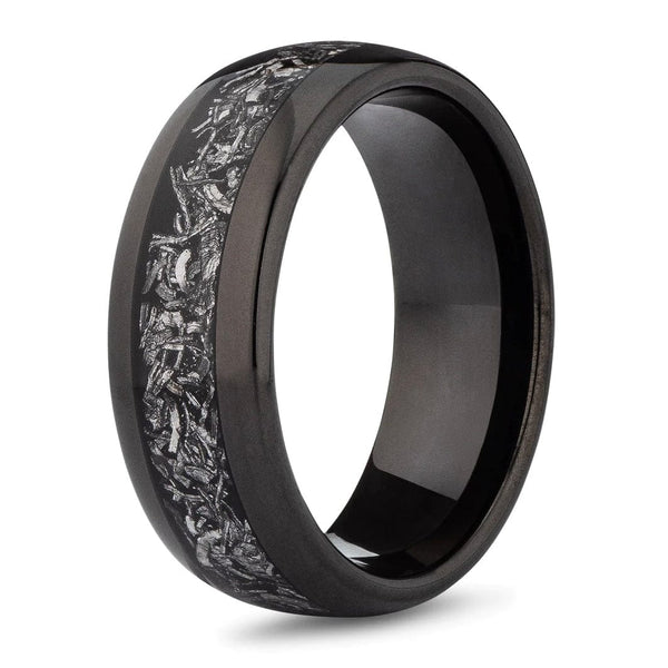 Men's Black Damascus Ring - ETRNL